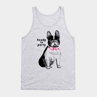 French bulldog in bow tie Tank Top